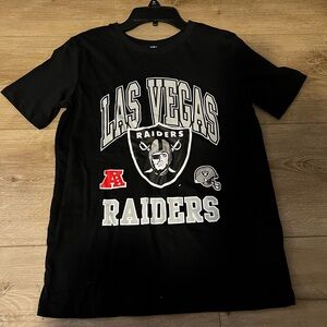 NFL Black Las Vegas Raiders Kids Tee